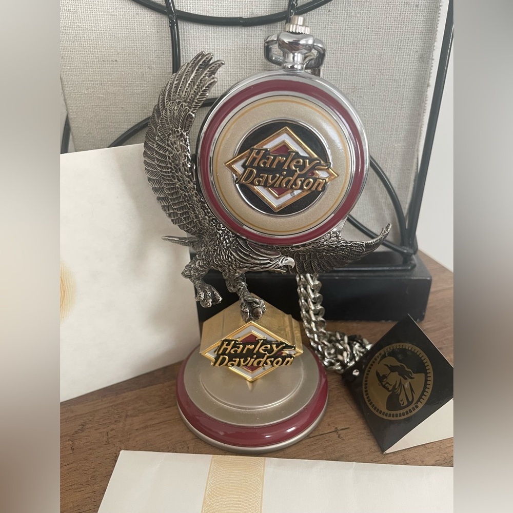 The Franklin Mint Harley-Davidson Pocket Watch
